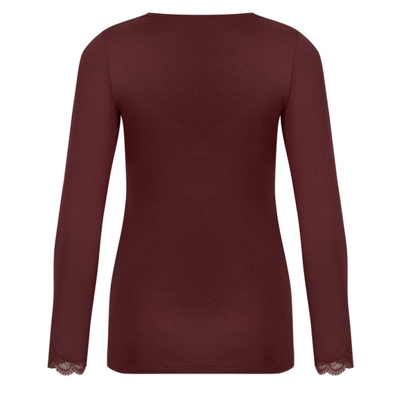 Antigel Simply Perfect Longsleeve T-shirt Cappuccino