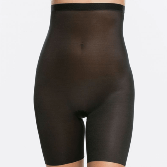 Spanx Skinny Britches Hoge Taille Short Black 