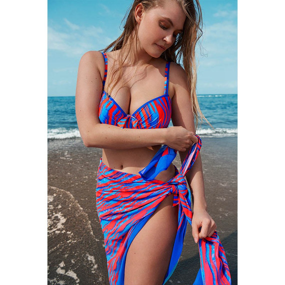 PrimaDonna Swim Skudai Pareo Wild Stripes