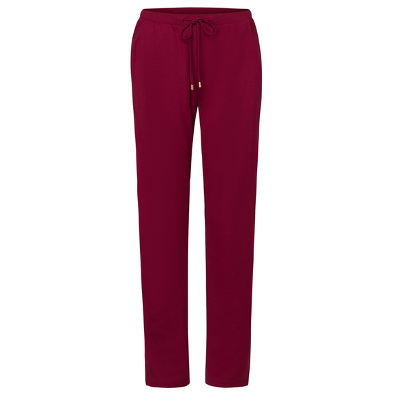 Hanro Sleep & Lounge Pyjamabroek Burgundy