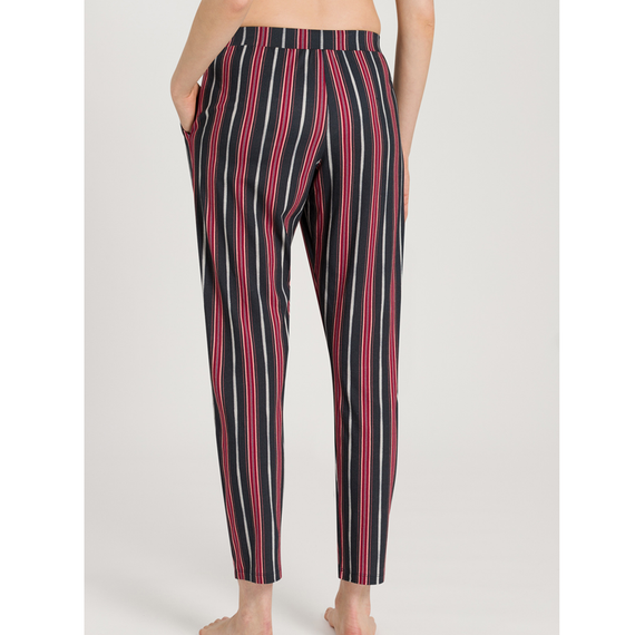 Hanro Sleep & Lounge Pyjamabroek Marsala Stripe
