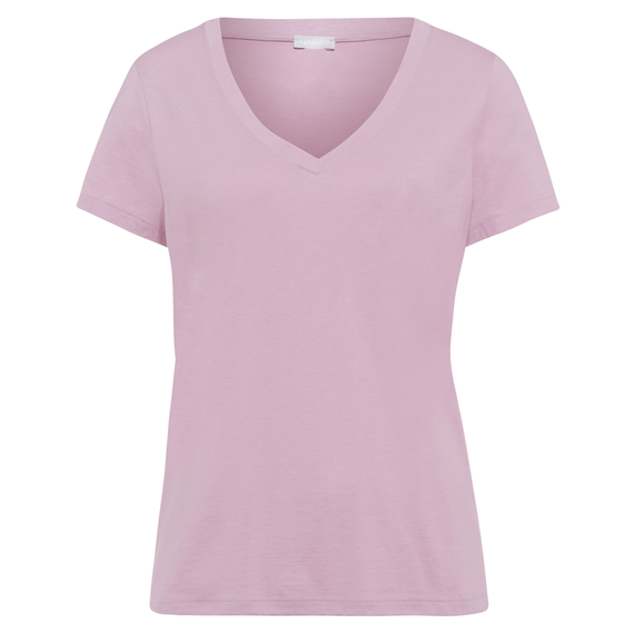 Hanro Sleep & Lounge Pyjamashirt Pale Rose