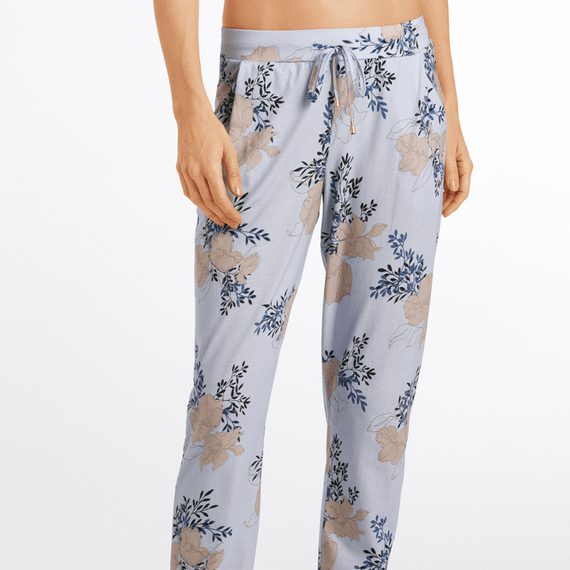 Hanro Sleep & Lounge Pyjamabroek Marble Flowers