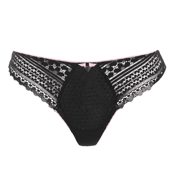 Freya Daisy Lace Slip Zwart