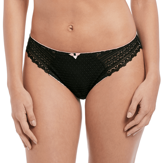 Freya Daisy Lace Slip Zwart