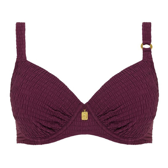 Smocky Voorgevormde Balconette Bikinitop