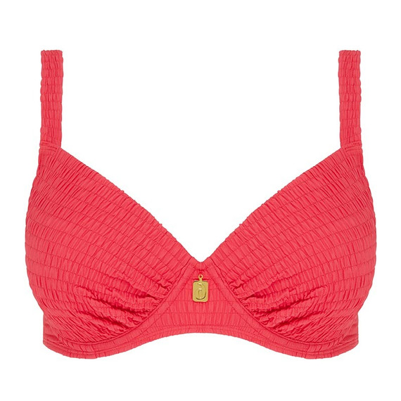 Smocky Voorgevormde Balconette Bikinitop