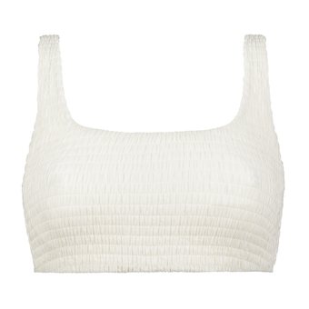 Smocky Bralette Bikini Oberteil