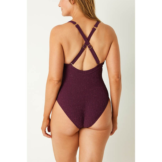 Annadiva Swim Smocky Badeanzug Berry