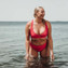 Annadiva Swim Smocky Hoog Strikbroekje Lollypop