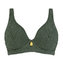 Annadiva Swim Smocky Plunge Bikinitop Olive