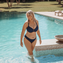 Annadiva Swim Smocky Voorgevormde Balconette Bikinitop Midnight