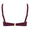 Annadiva Swim Smocky Bügel Bikini Oberteil Berry