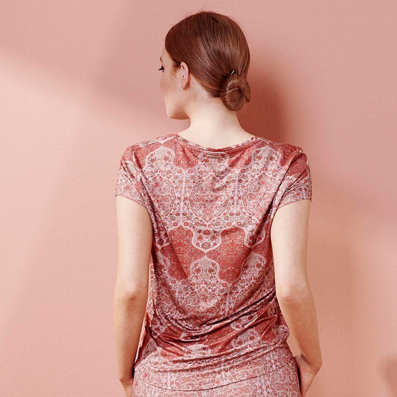 Essenza Saona Giulia Pyjamashirt Rose