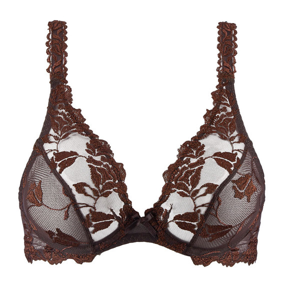 Aubade Softessence Triangle BH Espresso