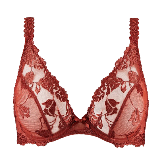 Aubade Softessence Triangle BH Terracotta