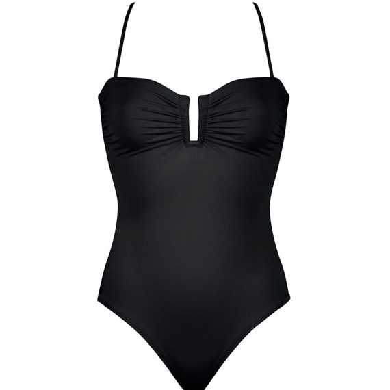 Maryan Mehlhorn Softline Strapless Badeanzug Black