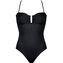 Maryan Mehlhorn Softline Strapless Badeanzug Black