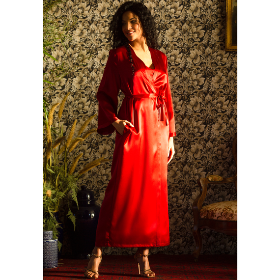Marjolaine Laurian Kimono Rouge