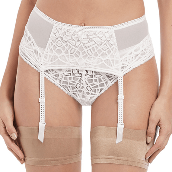 Freya Soiree Lace Jarretels Wit
