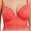 Freya Soiree Lace Longline BH Coral