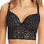 Freya Soiree Lace Longline BH Zwart