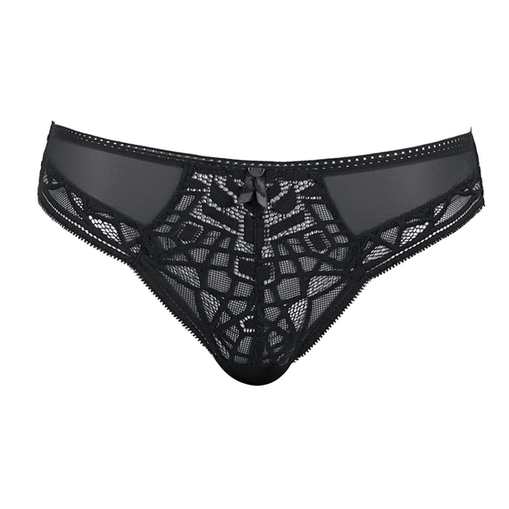 Freya Soiree Lace String Zwart 