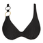 PrimaDonna Swim Solta Plunge Bikinitop Zwart