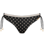 Watercult Soul Spots Verstellbare Bikini Hose Black Oat