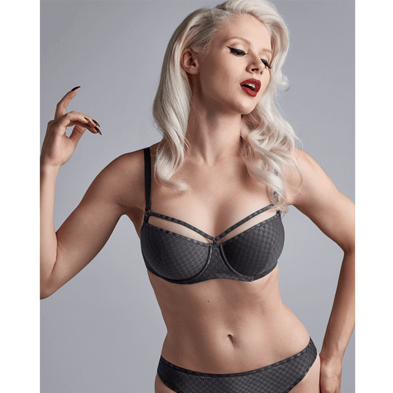 Marlies Dekkers Space Odyssey Balconette BH Checkered Steel