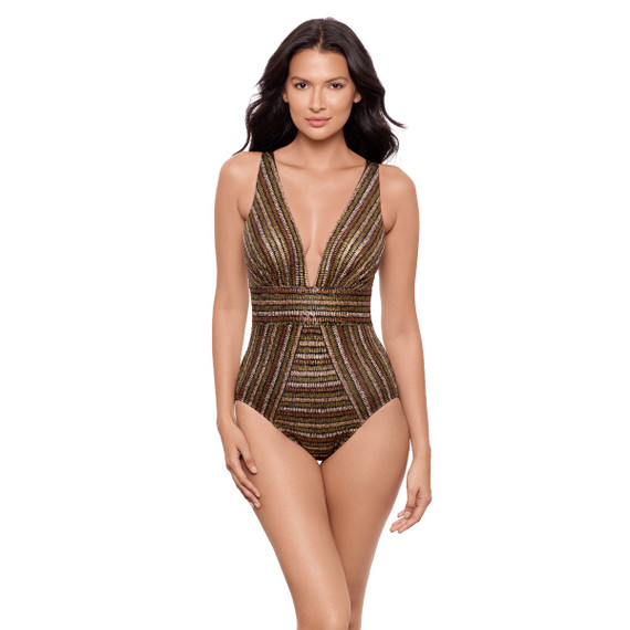 Miraclesuit Sparkle Sands Odyssey Badpak Black Multi