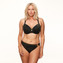 Annadiva Swim Sparkling Black Voorgevormde Balconette Bikinitop Black