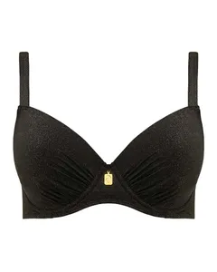 Sparkling Black Vorgeformtes Balconette Bikini Oberteil