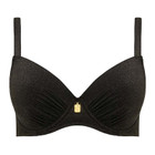Sparkling Black Voorgevormde Balconette Bikinitop