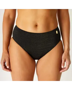 Sparkling Black Hohe Bikini Hose