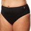 Annadiva Sparkling Black Hoog Bikinibroekje Black