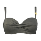 Sparkling Jungle Bandeau Bikini Oberteil