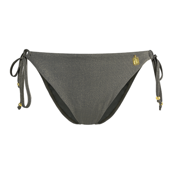 Sparkling Jungle Bikini Hose mit Seitlichen Bändern