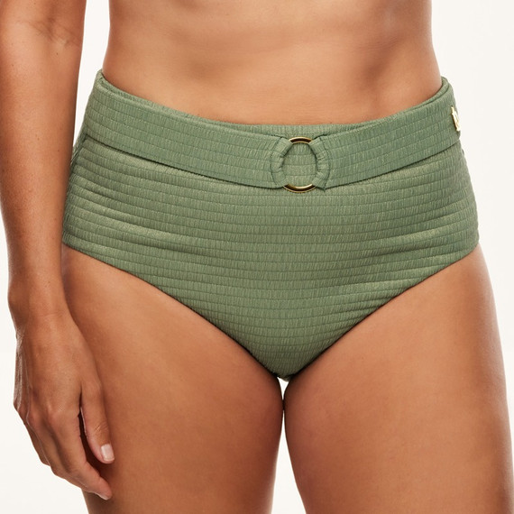 Sparkling Smocky High Waist Bikinibroekje