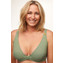 Annadiva Swim Sparkling Smocky Plunge Bikinitop Jade