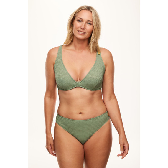 Annadiva Swim Sparkling Smocky Riobroekje Jade