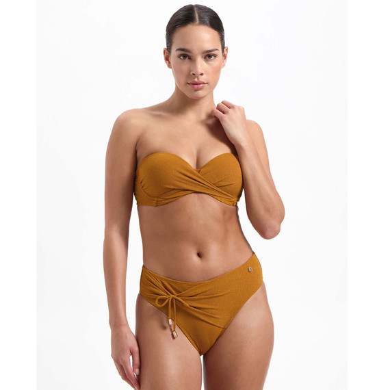 Beachlife Spice Shimmer Hoog Bikinibroekje