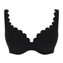 Panache Swim Spirit Plunge Bikinitop Black