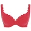 Panache Swim Spirit Plunge Bikinitop Red