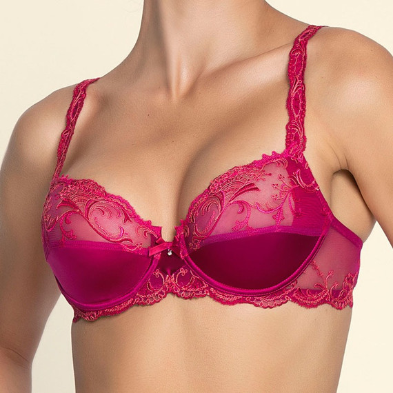 Lise Charmel Splendeur Soie Bügel BH Splendeur Carmin