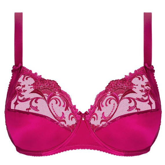 Lise Charmel Splendeur Soie Full Cup BH Splendeur Carmin