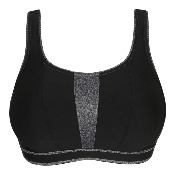 PrimaDonna The Sweater Sport BH Zonder Beugel Zwart