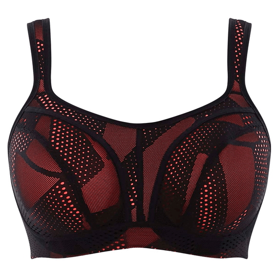 Panache Sport Voorgevormde Sport BH Black Coral