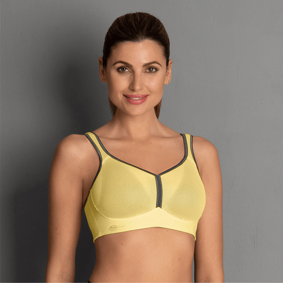 Anita Active Air Control DeltaPad Sport BH Yellow Antraciet