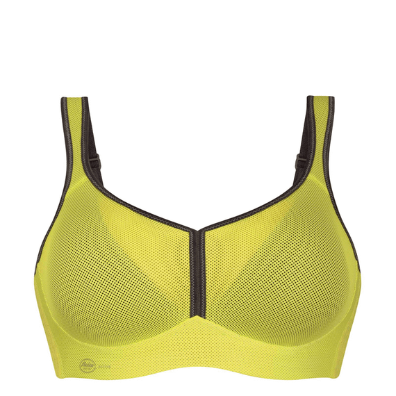 Anita Active Air Control DeltaPad Sport BH Yellow Antraciet
